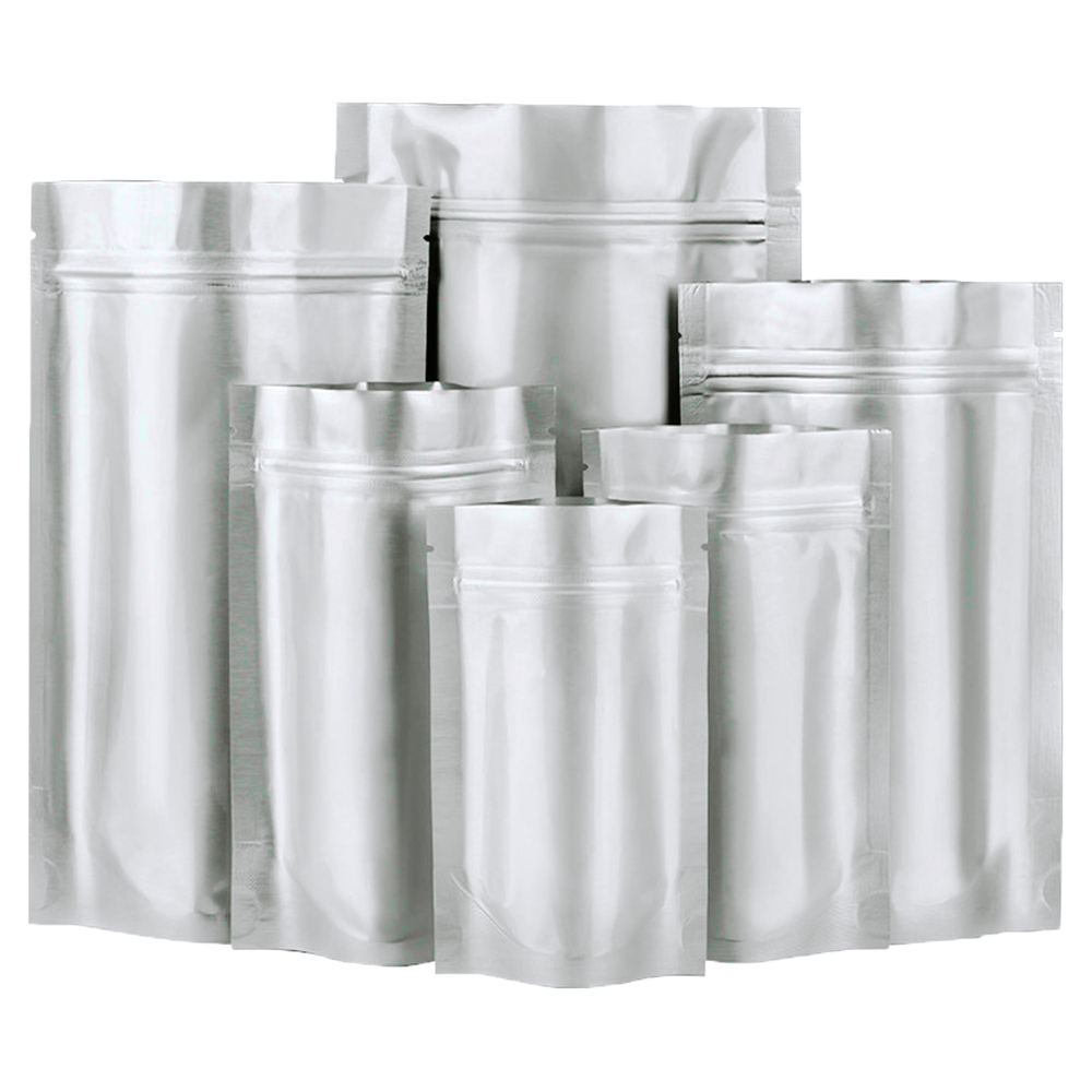 100Pcs Silver Zip Lock Pure My - огляд і ціна Food Storage Ziploc Bags