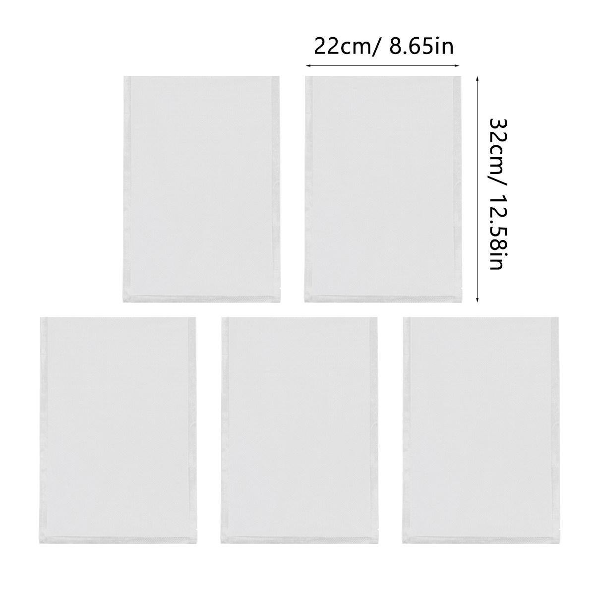 100Pcs Transparent Dot Texture - огляд і ціна Food Storage And