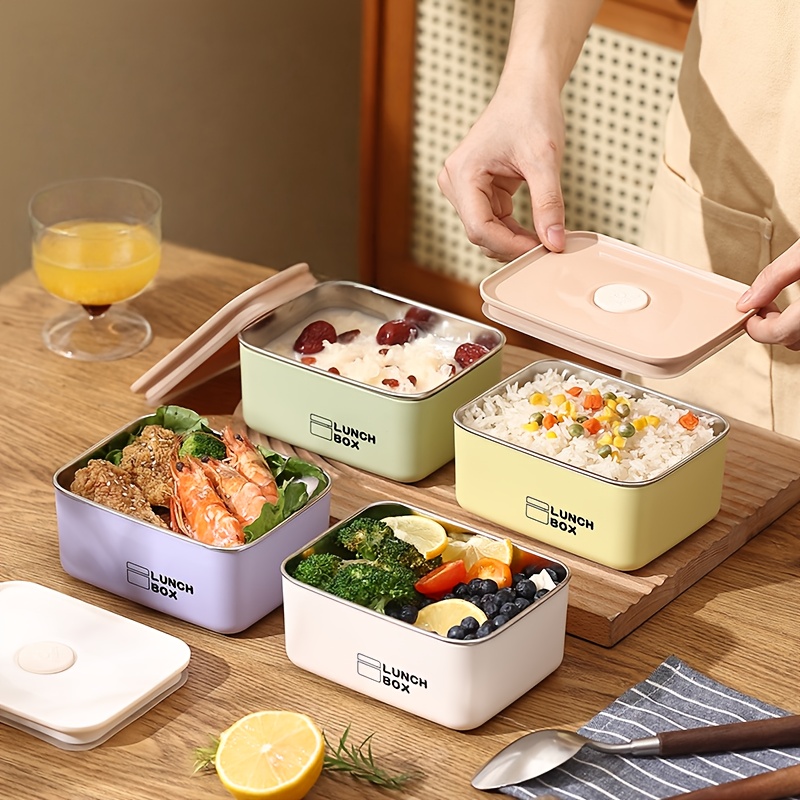 Stainless Steel Leak-Proof Foo - огляд і ціна Food Storage Stainless Steel