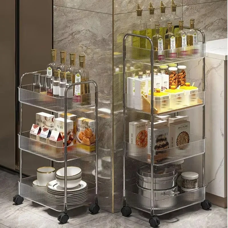Multi-layer Rolling Cart with  - огляд і ціна Food Storage Rack For Kitchen