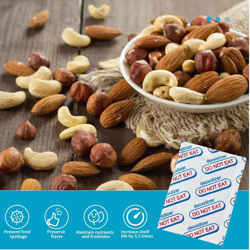 Food Grade Oxygen Absorbers 20 - огляд і ціна Food Storage Oxygen Absorbers