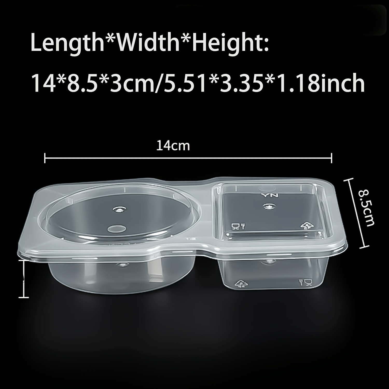 10Pcs Food Storage Containers  - огляд і ціна Food Storage Stackable Containers
