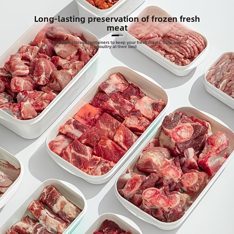 10Pcs Reusable Stackable Food  - огляд і ціна Food Storage Stackable Containers