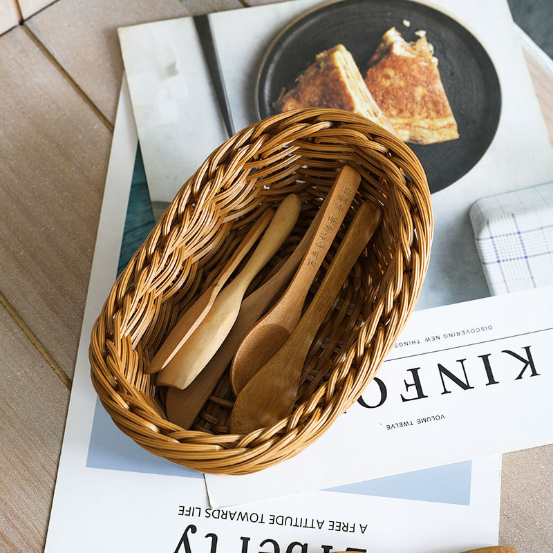 Oval Rattan Woven Storage Bask - огляд і ціна Food Storage In Plants