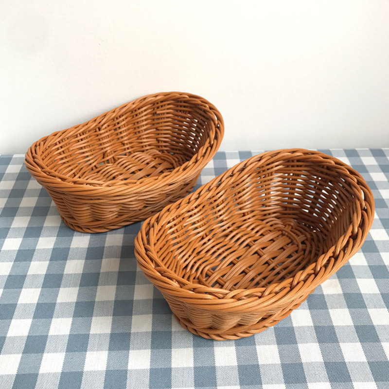 Oval Rattan Woven Storage Bask - огляд і ціна Food Storage In Plants