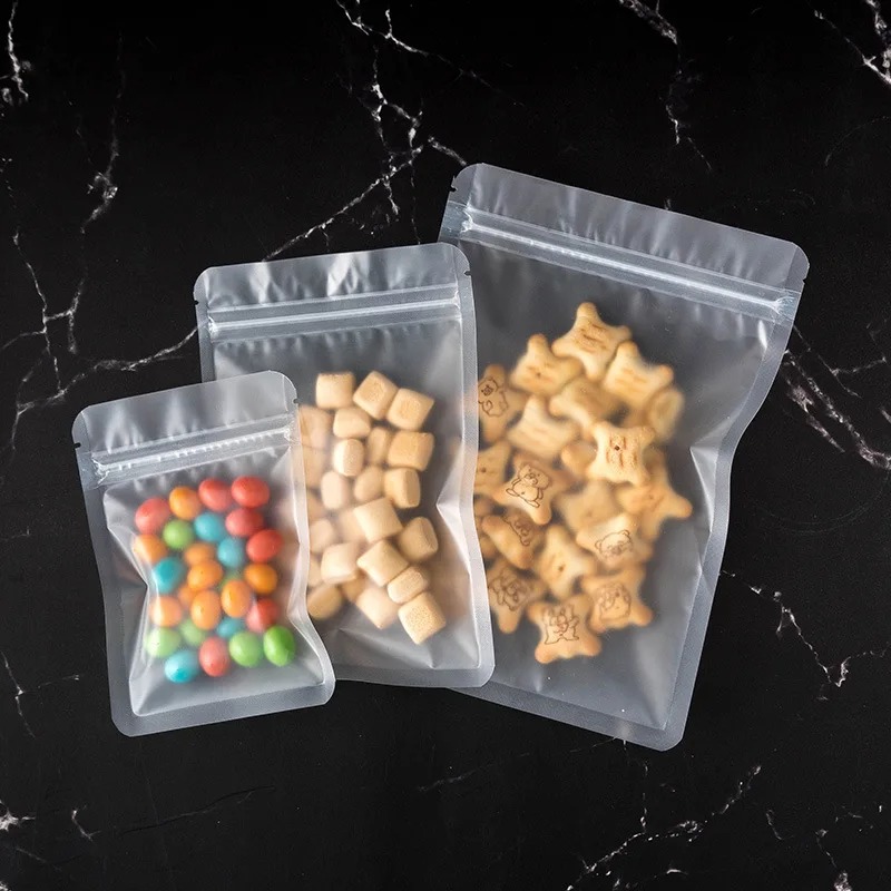 100Pcs Frosted Matte Zip Lock  - огляд і ціна Food Storage Year Supply