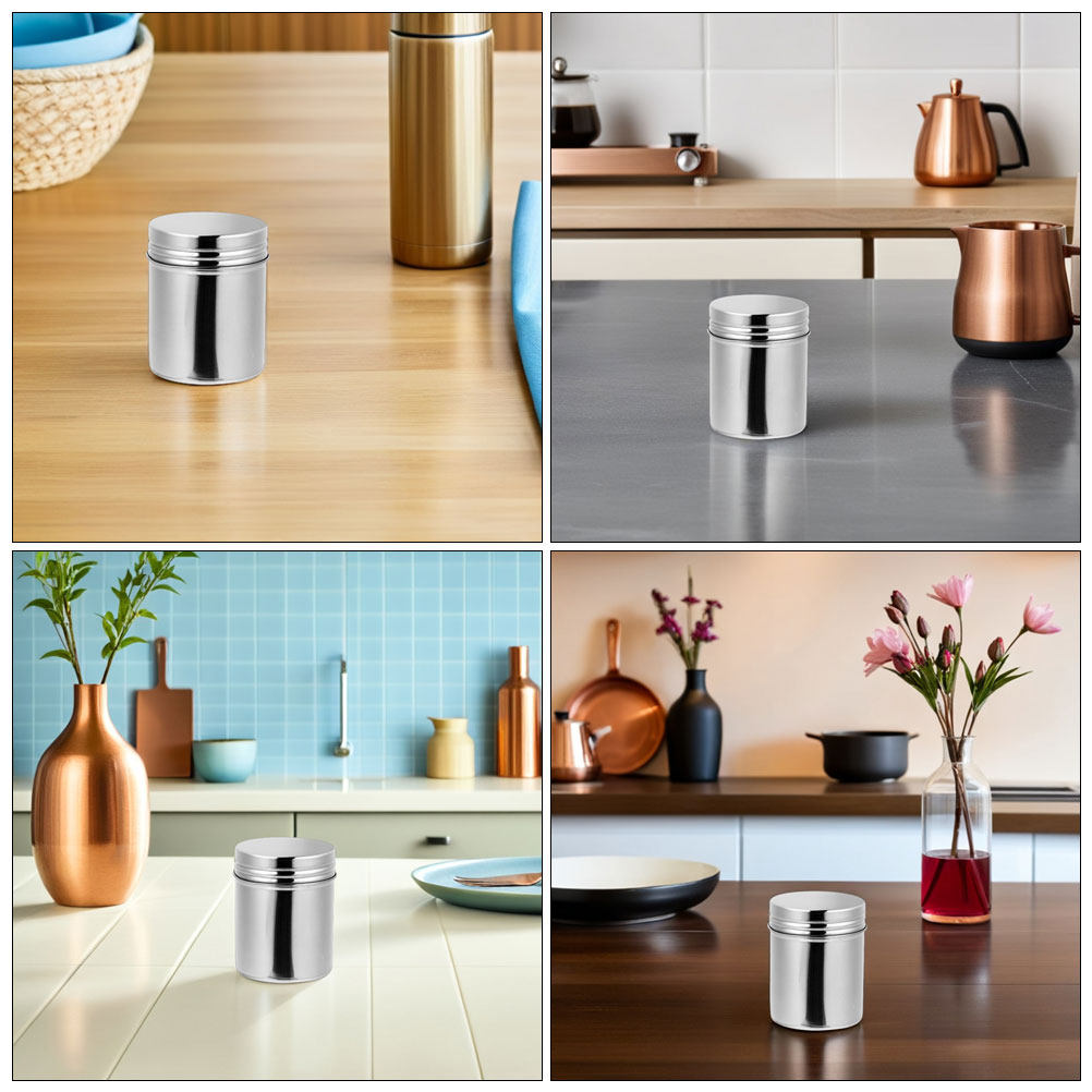 2Pcs Stainless Steel Canisters - огляд і ціна Food Storage Stainless Steel