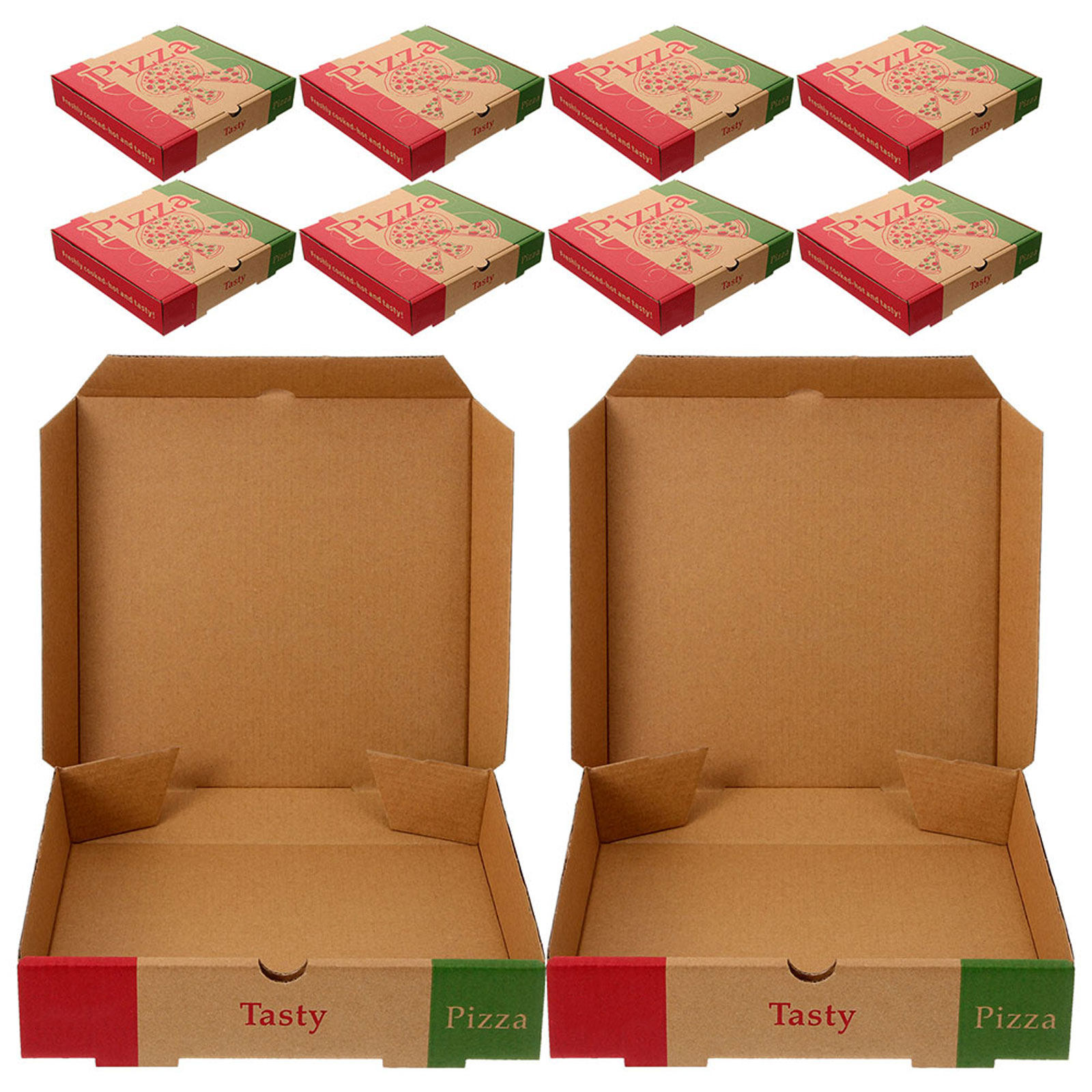 10Pcs Pizza Wrapping Case Pape - огляд і ціна Food Storage Box