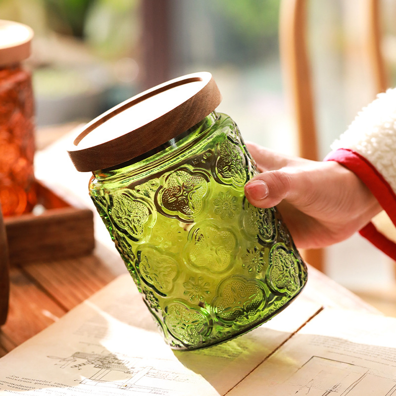 Vintage Glass Kitchen Storage  - огляд і ціна Food Storage In Pantry