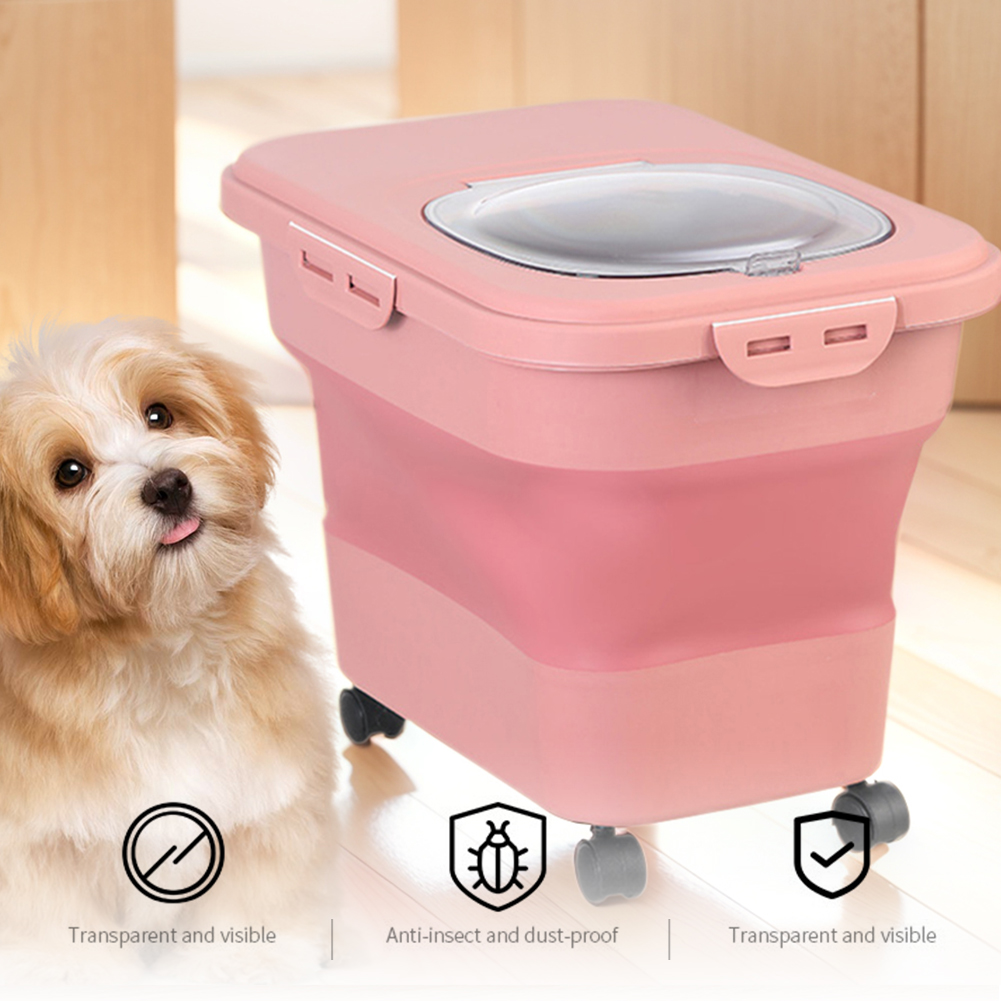 Collapsible Dry Cat Food Box 2 - огляд і ціна Food Storage Bins