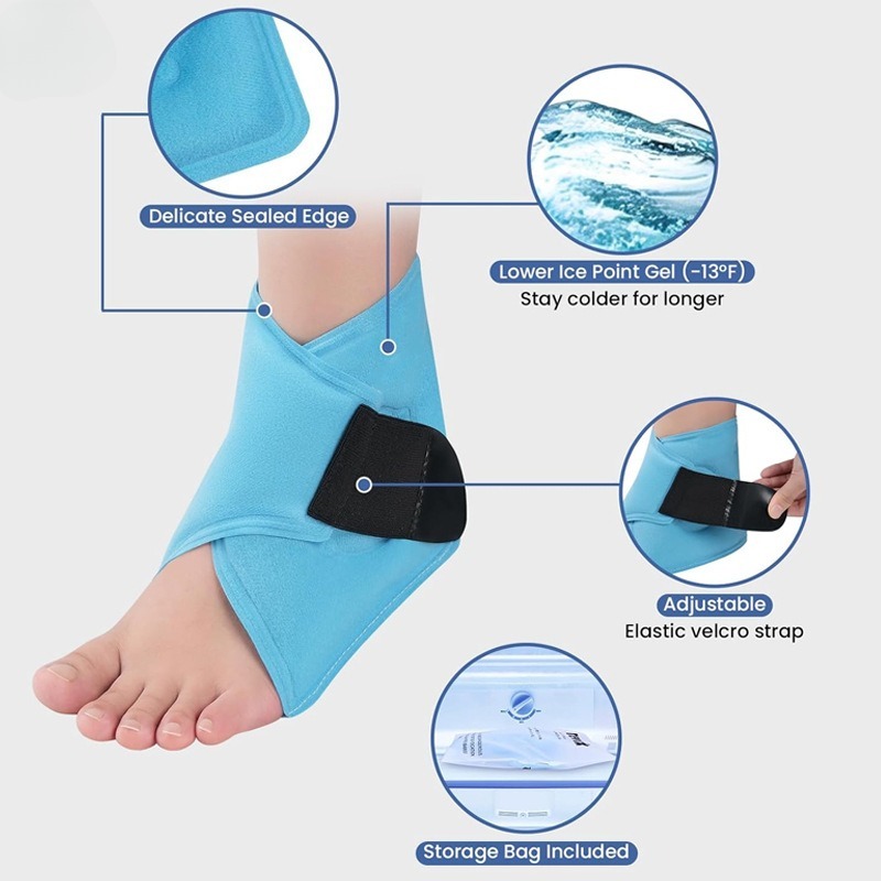 Soft Gel Ankle Ice Pack Hot Co - огляд і ціна Cold Pack Ice Gel