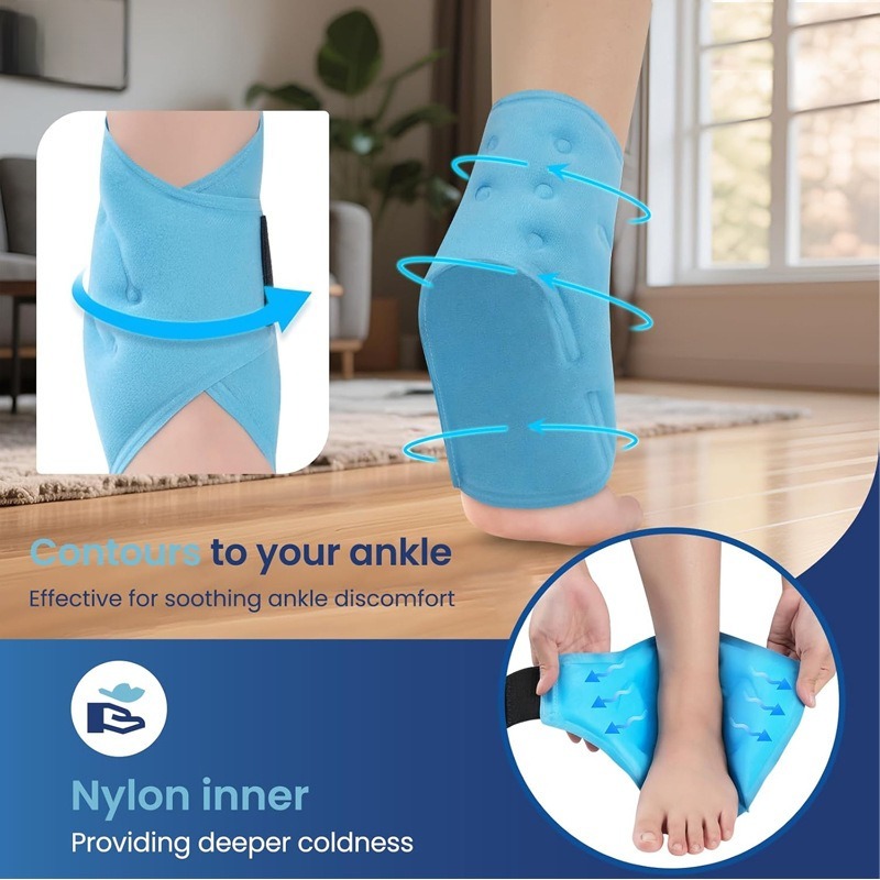 Soft Gel Ankle Ice Pack Hot Co - огляд і ціна Cold Pack Ice Gel