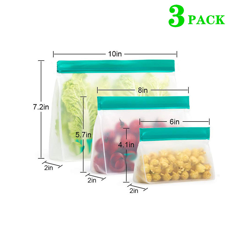 Reusable Food Storage Bag Upgr - огляд і ціна Food Storage Ziploc Bags