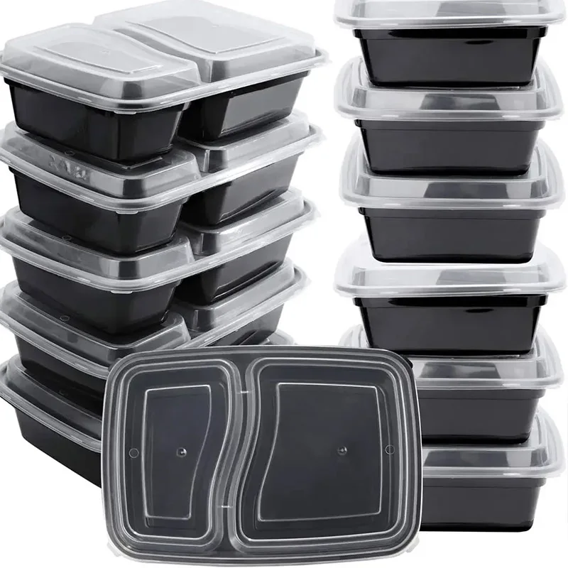 10 Sets Disposable Food Boxes  - огляд і ціна Food Storage Stackable Containers