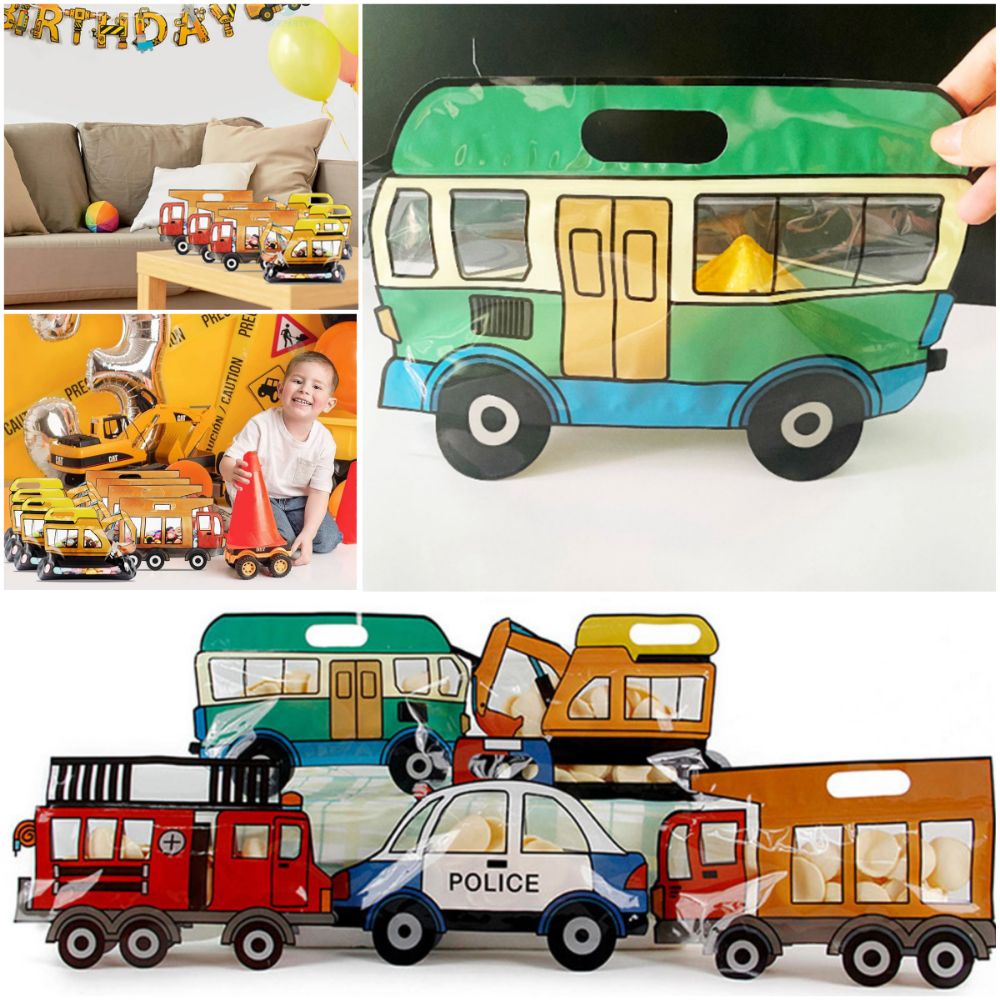 10PCS Creative Cartoon Car Bak - огляд і ціна Food Storage Year Supply