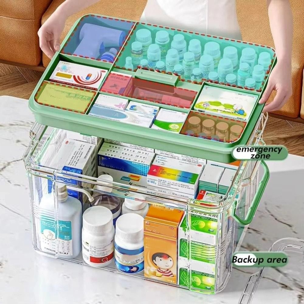 Simple Double Layers Pill Stor - огляд і ціна Food Storage Emergency